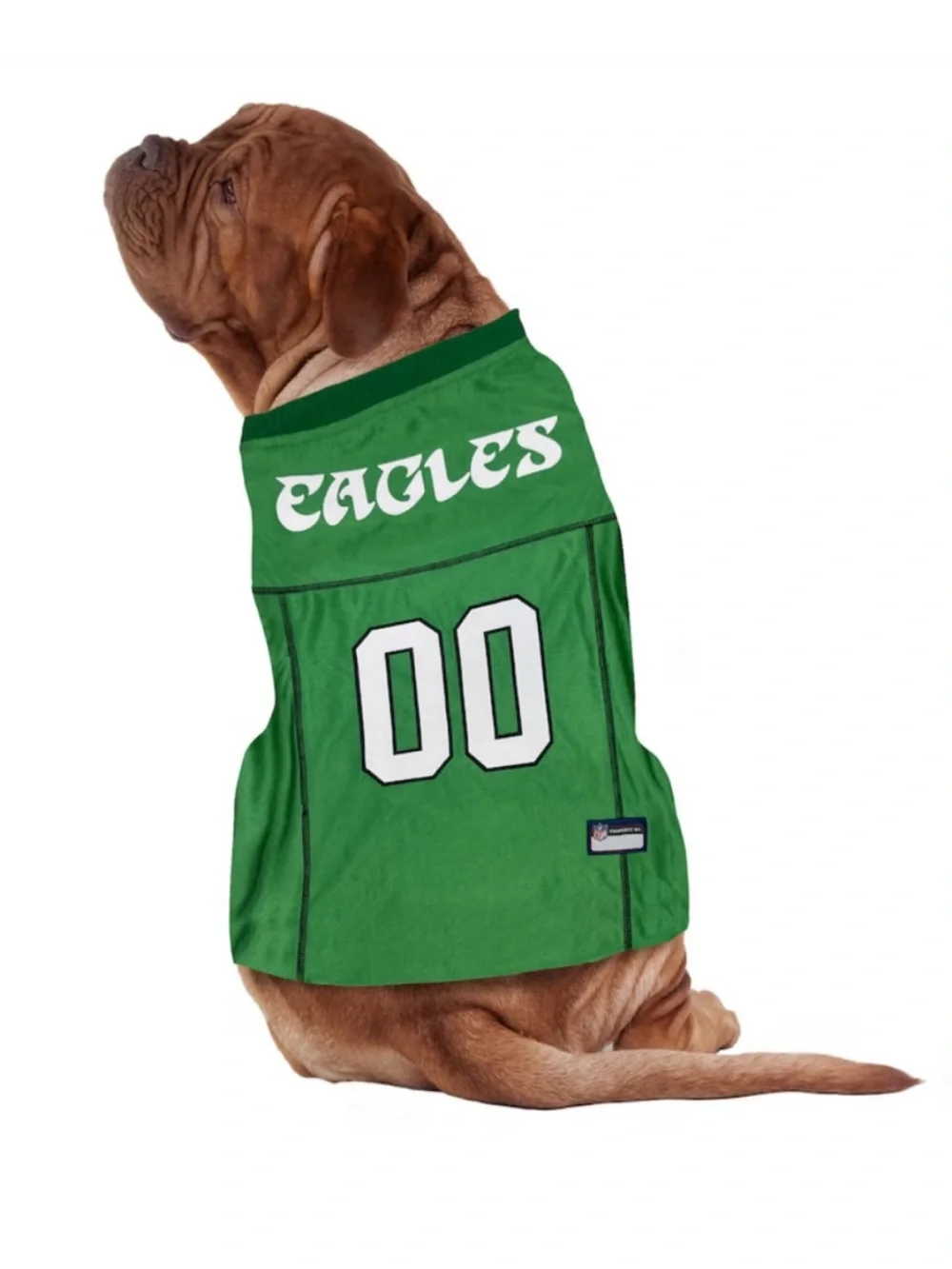 NFL EAGLES Philadelphia Officially Licensed Kelly Green Throwback Pet Jersey XXL
